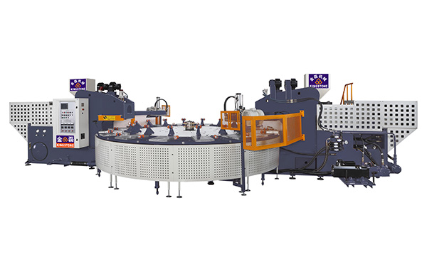 全自動(dòng)圓盤式三色EVA冷胚射出成型機(jī) 全自動(dòng)圓盤式三色EVA冷胚射出成型機(jī)