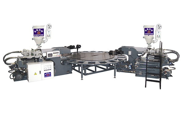 全自動圓盤式雙色TPU/TR鞋底射出成型機JL-109-2C 全自動圓盤式雙色TPU/TR鞋底射出成型機JL-109-2C