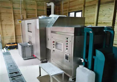 廚余垃圾處理設(shè)備案例，昆山司徒街小學(xué)500KG廚余垃圾處理設(shè)備